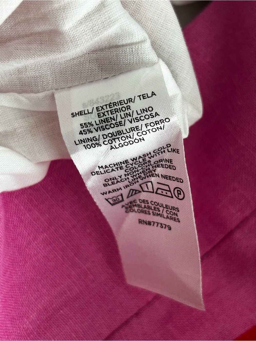 Ann Taylor Striped Midi Pencil Skirt in Pink, Red, Burgundy & Cream - Picture 7 of 7
